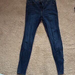 Hollister Dark Blue Skinny Jeans